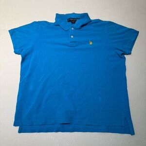 U.S. Polo Assn. Blue Polo Shirt Short Sleeve Classic